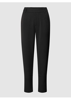 Spodnie materiałowe o kroju slim fit z zakładkami w pasie model ‘VARONE’ ze sklepu Peek&Cloppenburg  w kategorii Spodnie damskie - zdjęcie 167731569