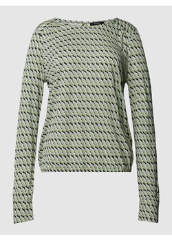 Bluzka z długim rękawem i wzorem na całej powierzchni model ‘Sutha’ ze sklepu Peek&Cloppenburg  w kategorii Bluzki damskie - zdjęcie 167731666