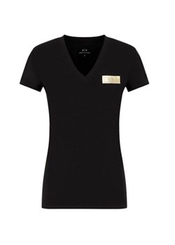 t-shirt damski armani exchange 6ryt46 yjc7z czarny ze sklepu Royal Shop w kategorii Bluzki damskie - zdjęcie 167735518