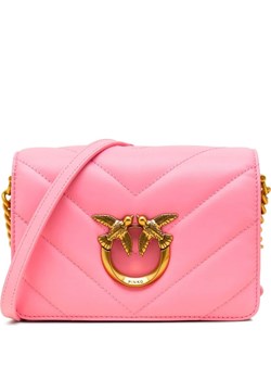 Pinko Skórzana torebka na ramię LOVE CLICK MINI SHEEP NAPPA BI ze sklepu Gomez Fashion Store w kategorii Kopertówki - zdjęcie 167736849