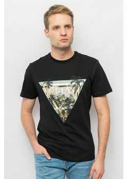 t-shirt męski guess m3bi65 k9rm1 czarny ze sklepu Royal Shop w kategorii T-shirty męskie - zdjęcie 167741388