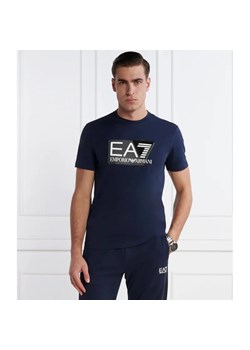 EA7 T-shirt | Regular Fit ze sklepu Gomez Fashion Store w kategorii T-shirty męskie - zdjęcie 167741487