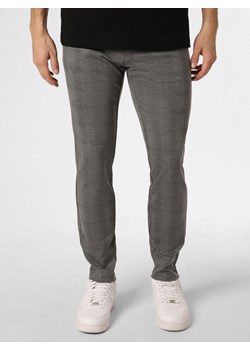 Only&Sons Spodnie - ONSMark Mężczyźni wiskoza szary w kratkę ze sklepu vangraaf w kategorii Spodnie męskie - zdjęcie 167743565