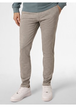 Only&Sons Spodnie - ONSMark Mężczyźni wiskoza beżowy w kratkę ze sklepu vangraaf w kategorii Spodnie męskie - zdjęcie 167743566
