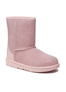 Śniegowce Ugg Kids' Classic II Gel Hearts 1143730K Pink ze sklepu eobuwie.pl w kategorii Buty zimowe dziecięce - zdjęcie 167743596