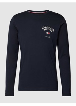 Bluzka z długim rękawem i nadrukiem z logo model ‘ARCH VARSITY’ ze sklepu Peek&Cloppenburg  w kategorii T-shirty męskie - zdjęcie 167749128