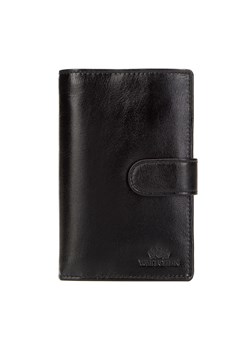 Męski portfel skórzany z dużą ilością przegródek czarny ze sklepu WITTCHEN w kategorii Portfele damskie - zdjęcie 167754165