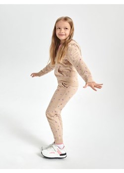 Sinsay - Spodnie dresowe jogger - beżowy ze sklepu Sinsay w kategorii Spodnie dziewczęce - zdjęcie 167755695