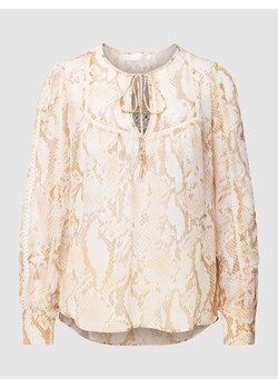 Bluzka z wycięciem w kształcie łezki model ‘BRIGIDA’ ze sklepu Peek&Cloppenburg  w kategorii Bluzki damskie - zdjęcie 167756977