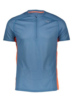 Mizuno Koszulka sportowa &quot;Trail Dryaeroflow&quot; w kolorze niebiesko-pomarańczowym ze sklepu Limango Polska w kategorii T-shirty męskie - zdjęcie 167759905
