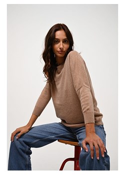 AUTHENTIC CASHMERE Kaszmirowy sweter &quot;Goléon&quot; w kolorze beżowym ze sklepu Limango Polska w kategorii Swetry damskie - zdjęcie 167760265
