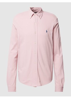 Koszula casualowa o kroju slim fit z kołnierzykiem typu button down ze sklepu Peek&Cloppenburg  w kategorii Koszule męskie - zdjęcie 167764317