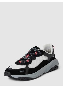 Sneakersy z obszyciem w kontrastowym kolorze ze sklepu Peek&Cloppenburg  w kategorii Buty sportowe męskie - zdjęcie 167764718