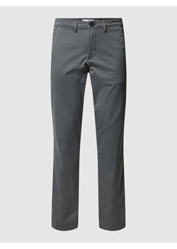 Chinosy o kroju slim fit w jednolitym kolorze model ‘NEW Miles’ ze sklepu Peek&Cloppenburg  w kategorii Spodnie męskie - zdjęcie 167764756
