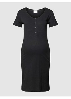 Koszula nocna ciążowa z okrągłym dekoltem model ‘MIRA’ ze sklepu Peek&Cloppenburg  w kategorii Koszule nocne - zdjęcie 167764896