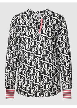 Bluzka z wiskozy z wzorem na całej powierzchni ze sklepu Peek&Cloppenburg  w kategorii Bluzki damskie - zdjęcie 167764968