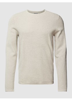 Sweter z dzianiny z fakturowanym wzorem ze sklepu Peek&Cloppenburg  w kategorii Swetry męskie - zdjęcie 167765058