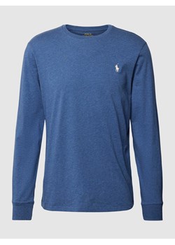 Bluzka z długim rękawem z wyhaftowanym logo ze sklepu Peek&Cloppenburg  w kategorii T-shirty męskie - zdjęcie 167765119