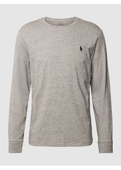 Bluzka z długim rękawem z wyhaftowanym logo ze sklepu Peek&Cloppenburg  w kategorii T-shirty męskie - zdjęcie 167765727