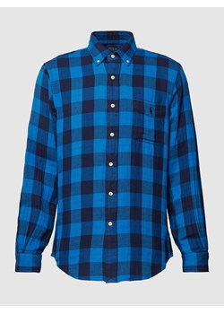 Koszula casualowa o kroju custom fit ze wzorem w szkocką kratę ze sklepu Peek&Cloppenburg  w kategorii Koszule męskie - zdjęcie 167765757