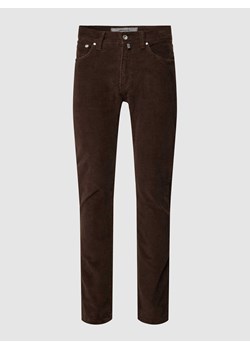 Spodnie sztruksowe z 5 kieszeniami model ‘Lyon’ ze sklepu Peek&Cloppenburg  w kategorii Spodnie męskie - zdjęcie 167765848