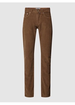 Spodnie sztruksowe z 5 kieszeniami model ‘Lyon’ ze sklepu Peek&Cloppenburg  w kategorii Spodnie męskie - zdjęcie 167765916