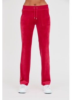 JUICY COUTURE Czerwone spodnie dresowe Tina, Wybierz rozmiar L ze sklepu outfit.pl w kategorii Spodnie damskie - zdjęcie 167766228