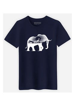 WOOOP Koszulka &quot;Wild Africa&quot; w kolorze granatowym ze sklepu Limango Polska w kategorii T-shirty męskie - zdjęcie 167766609
