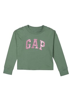 GAP Koszulka w kolorze zielonym ze sklepu Limango Polska w kategorii Bluzki dziewczęce - zdjęcie 167766878