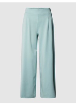Spodnie materiałowe z szerokim,elastycznym pasem ze sklepu Peek&Cloppenburg  w kategorii Spodnie damskie - zdjęcie 167768755