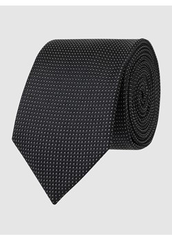 Krawat jedwabny z tkanym wzorem (6,4 cm) ze sklepu Peek&Cloppenburg  w kategorii Krawaty - zdjęcie 167769376
