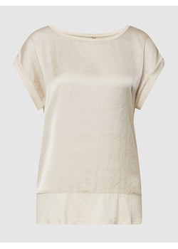 Bluzka z przodem w kontrastowym kolorze ze sklepu Peek&Cloppenburg  w kategorii Bluzki damskie - zdjęcie 167769887