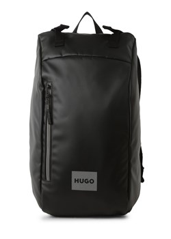 HUGO Plecak - Quantum N Mężczyźni Sztuczne włókno czarny jednolity ze sklepu vangraaf w kategorii Plecaki - zdjęcie 167772008