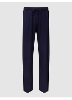 Spodnie dresowe z elastycznym ściągaczem ze sklepu Peek&Cloppenburg  w kategorii Spodnie męskie - zdjęcie 167774347
