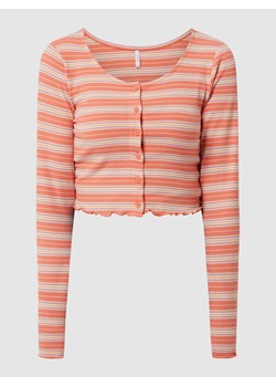 Bluzka krótka ze wzorem w paski model ‘Ana’ ze sklepu Peek&Cloppenburg  w kategorii Bluzki damskie - zdjęcie 167774469