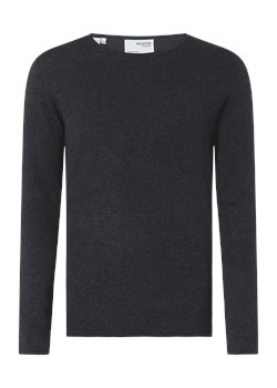 Sweter z bawełną ekologiczną model ‘Rome’ ze sklepu Peek&Cloppenburg  w kategorii Swetry męskie - zdjęcie 167774866