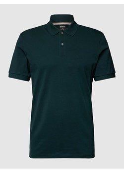 Koszulka polo z wyhaftowanym logo model ‘Pallas’ ze sklepu Peek&Cloppenburg  w kategorii T-shirty męskie - zdjęcie 167774986