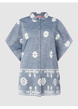 Bluzka PLUS SIZE z dodatkiem lnu ze sklepu Peek&Cloppenburg  w kategorii Koszule damskie - zdjęcie 167775359