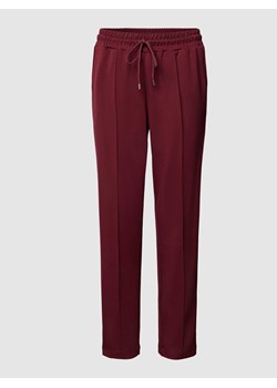 Spodnie materiałowe z ozdobnymi szwami ze sklepu Peek&Cloppenburg  w kategorii Spodnie damskie - zdjęcie 167775929