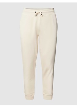 Spodnie dresowe z naszywką z logo ze sklepu Peek&Cloppenburg  w kategorii Spodnie męskie - zdjęcie 167775938