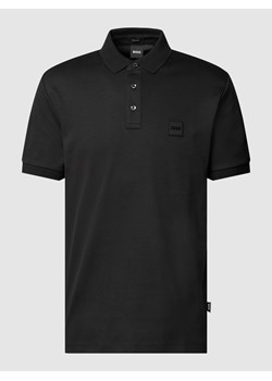 Koszulka polo z detalami z logo model ‘Parlay’ ze sklepu Peek&Cloppenburg  w kategorii T-shirty męskie - zdjęcie 167775978