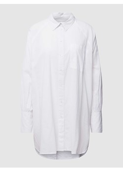 Długa bluzka z wykładanym kołnierzem ze sklepu Peek&Cloppenburg  w kategorii Koszule damskie - zdjęcie 167776098