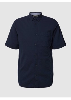 Koszula casualowa o kroju regular fit z wzorem w paski ze sklepu Peek&Cloppenburg  w kategorii Koszule męskie - zdjęcie 167776575