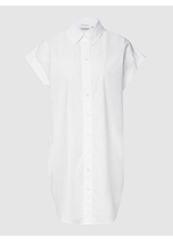 Bluzka koszulowa z aplikacją z logo ze sklepu Peek&Cloppenburg  w kategorii Koszule damskie - zdjęcie 167777046