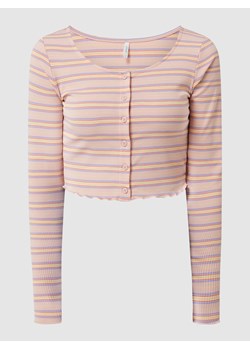Bluzka krótka ze wzorem w paski model ‘Ana’ ze sklepu Peek&Cloppenburg  w kategorii Bluzki damskie - zdjęcie 167777296