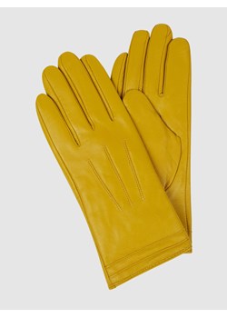 Rękawiczki ze skóry jagnięcej nappa ze sklepu Peek&Cloppenburg  w kategorii Rękawiczki damskie - zdjęcie 167778598