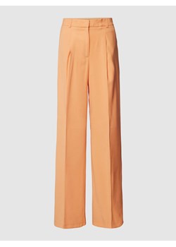 Spodnie materiałowe w kant z mieszanki wiskozy ze sklepu Peek&Cloppenburg  w kategorii Spodnie damskie - zdjęcie 167778659