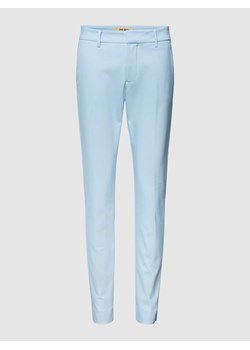 Spodnie materiałowe w jednolitym kolorze model ‘Abbey Night’ ze sklepu Peek&Cloppenburg  w kategorii Spodnie damskie - zdjęcie 167778855