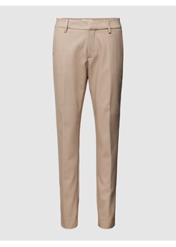 Spodnie materiałowe w jednolitym kolorze model ‘Abbey Night’ ze sklepu Peek&Cloppenburg  w kategorii Spodnie damskie - zdjęcie 167778895