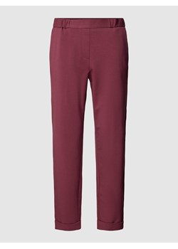 Spodnie materiałowe z elastycznym pasem ze sklepu Peek&Cloppenburg  w kategorii Spodnie damskie - zdjęcie 167778905